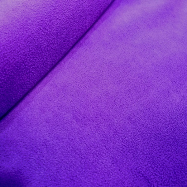 Plain Fleece Fabric  PURPLE